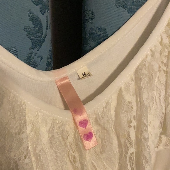 White High-Low Dress - Picture 5 of 5